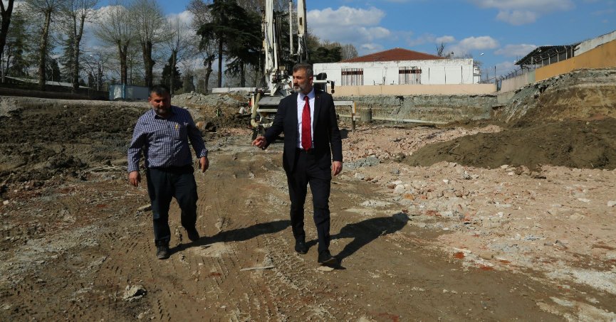 Sezer, çalışmaları yerinde inceledi