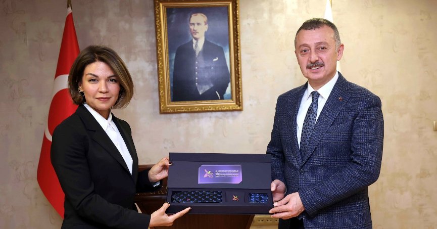 Büyükakın, Başkonsolos  Mustafayeva’yı konuk etti