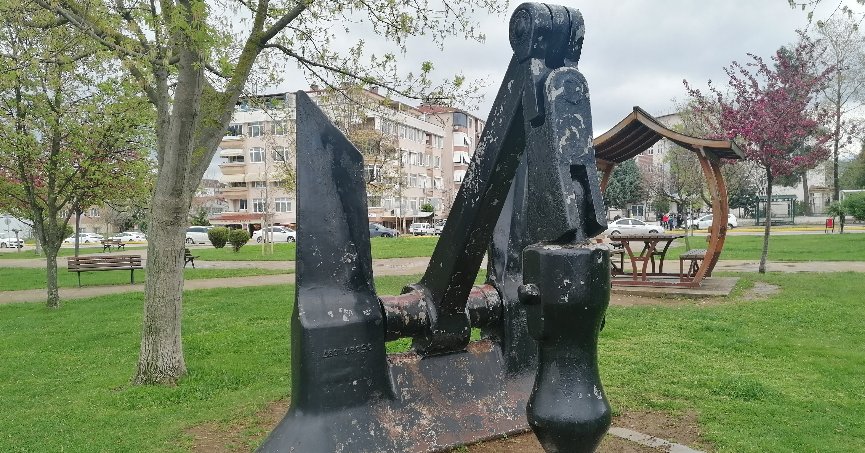 Gemi çapası bakıma ihtiyaç duyuyor