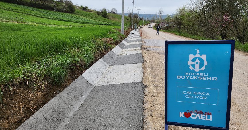 Kırsal mahallelerde  üstyapı çalışmaları