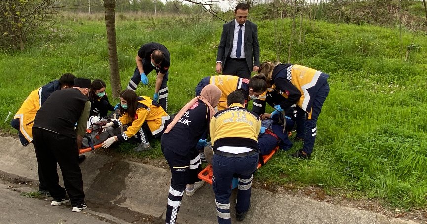 Yaralılara ilk müdahaleyi kazayı gören doktor yaptı