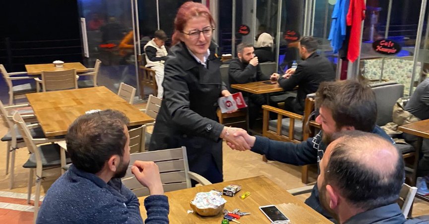 Güngör ve Yolcubal,  vatandaşlarla buluştu