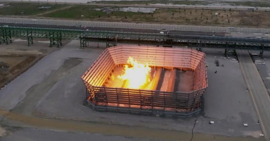 Karadeniz gazının karadaki  test çalışmaları devam ediyor