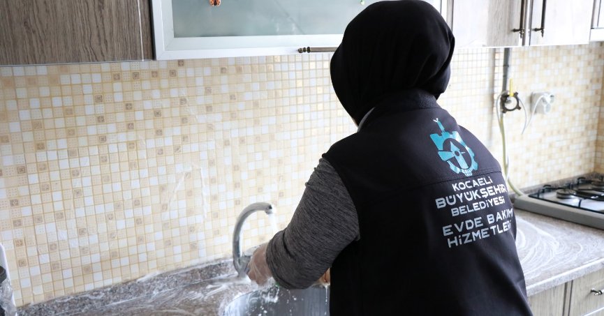 Evde Bakım biriminden bayram temizliği