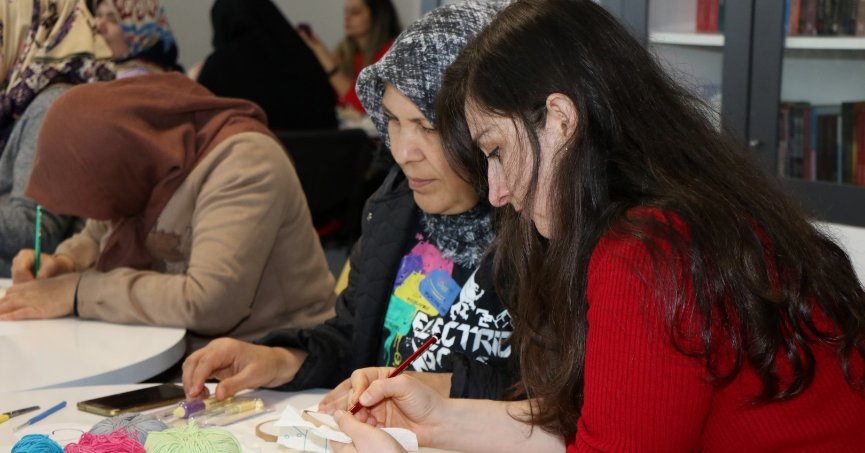 Anne Şehir’den Punch tekniği ile nakış eğitimi