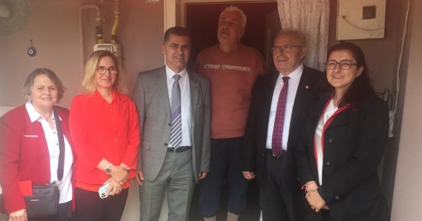 Güngör, Küçükkaya ve İşeri,Örcün  ve Saraylı sakinleri ile bayramlaştı