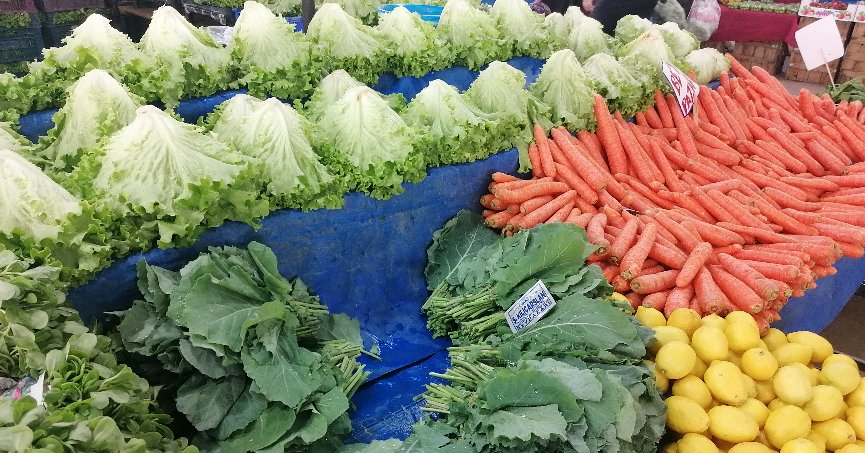 Havalar ısındı, pazara ilgi arttı