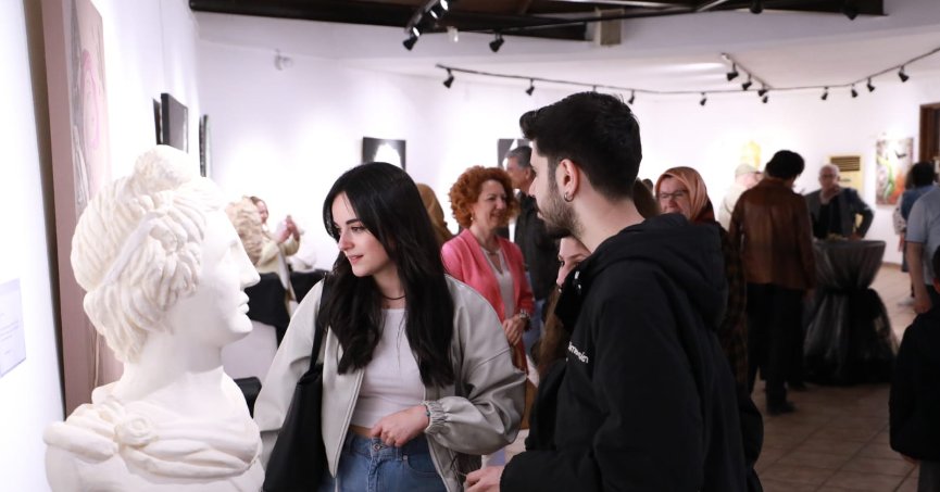 KOSEV’in karma sergisine yoğun ilgi