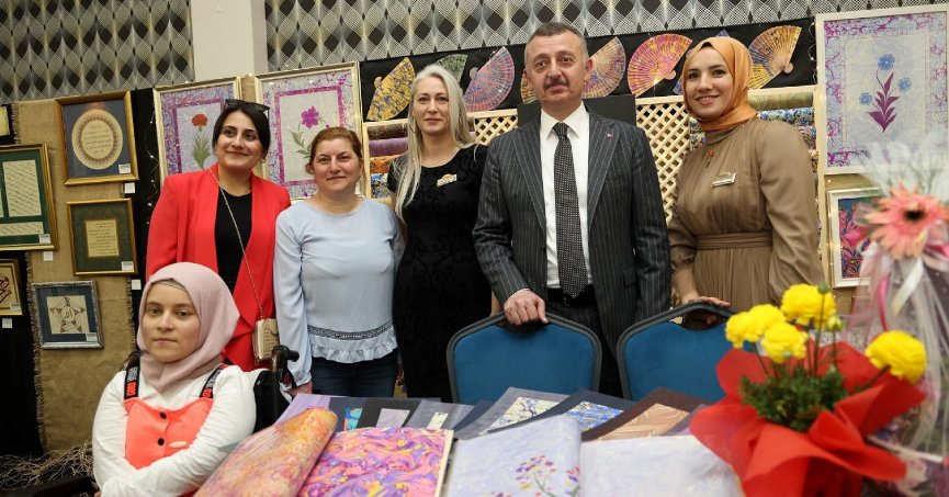 KO-MEK’te yılın ilk sergisi açıldı