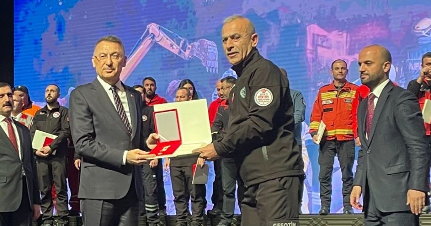 GESOTİM, madalya  ile onurlandırıldı