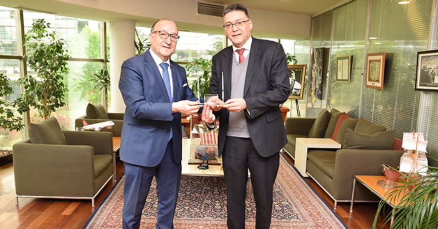 AB Müsteşarı KSO’yu ve Bizimköy’ü ziyaret etti