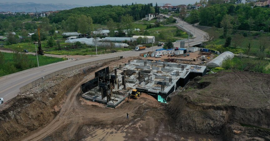 Başiskele Termal Tesisi’nde  çalışmalar devam ediyor