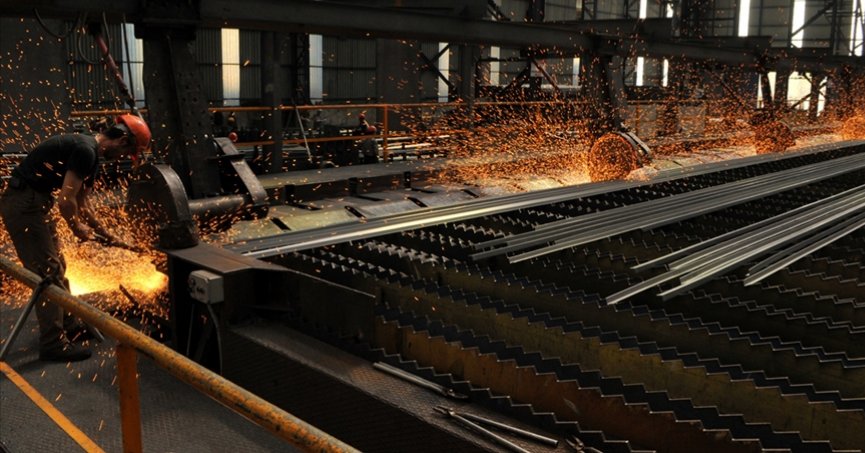 Ham çelik üretimi depremlerin de etkisiyle azaldı
