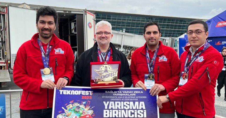 GTÜ'yeTEKNOFEST’ten  birincilik ve ikincilik ödülleri 