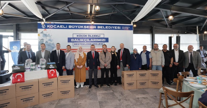 Büyükşehir’den balıkçılara  1,5 milyon liralık destek