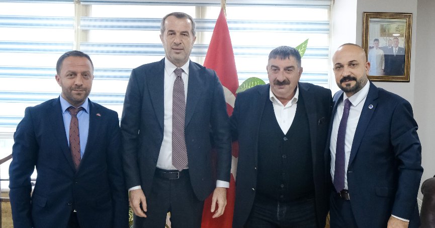 Sancaklı’dan Çavuşoğlu’na ziyaret