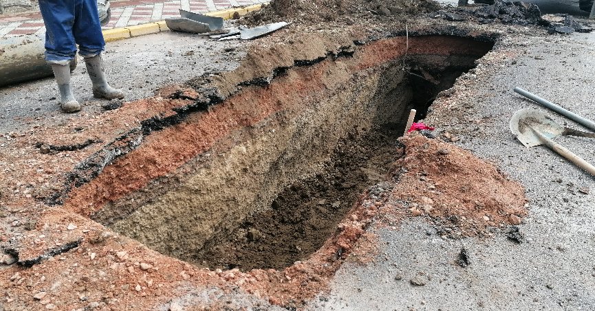 İSU, içme suyu hattı arızasını giderdi