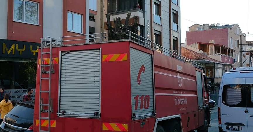 Aspiratör yangın çıkardı