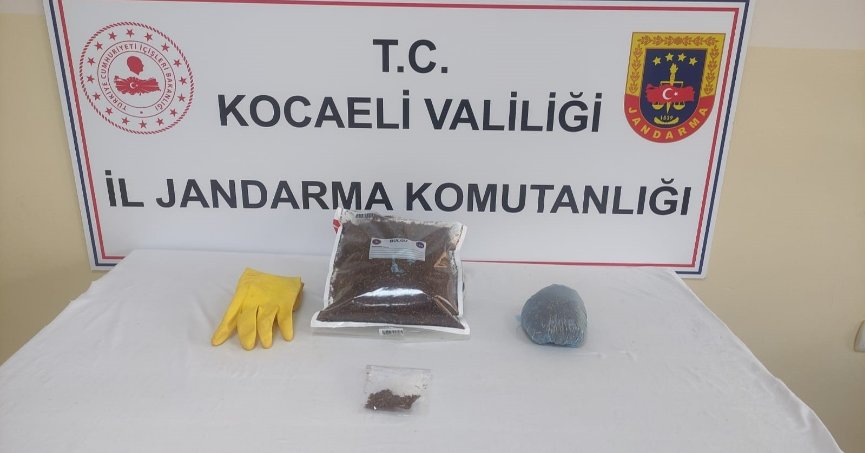 Şüphelinin evinde uyuşturucu ele geçirildi