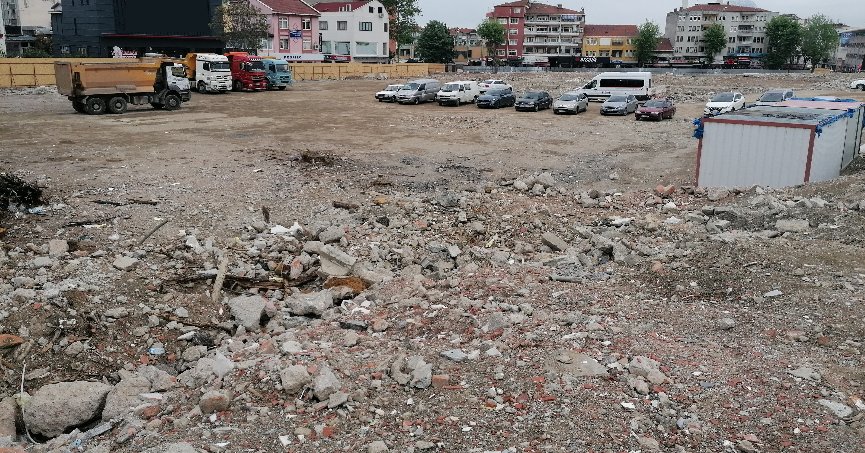 Otopark alanına düzenleme gerekli