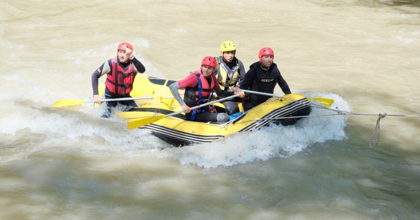 İtfaiyeden selde arama ve kurtarma eğitimi