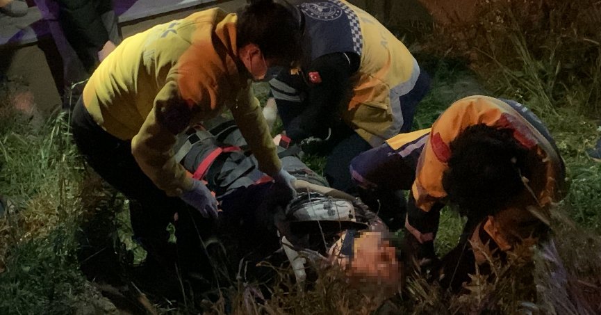 5. kattan düşen kadın yaralandı