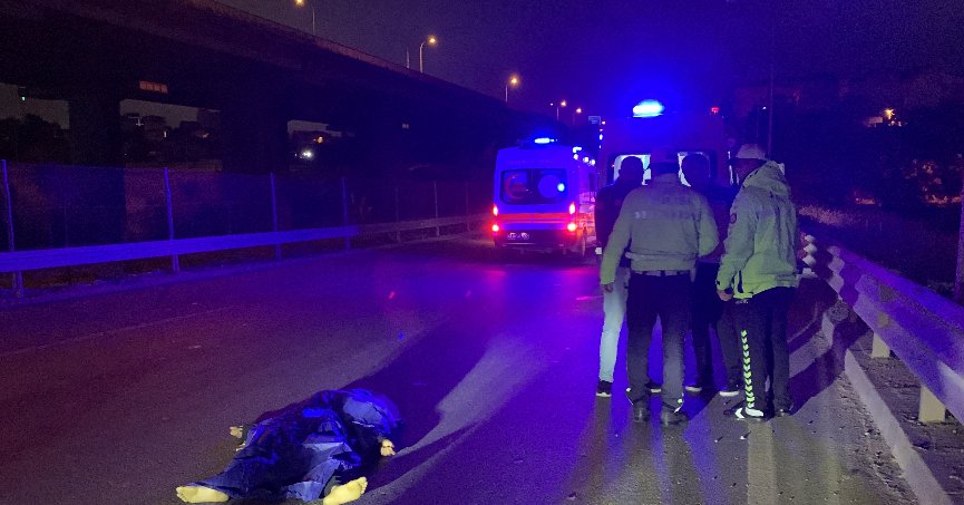 Tırın çarptığı yaya hayatını kaybetti