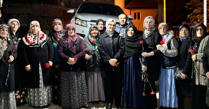 Katırcıoğlu’ndan Gölcük’te ev ziyaretleri