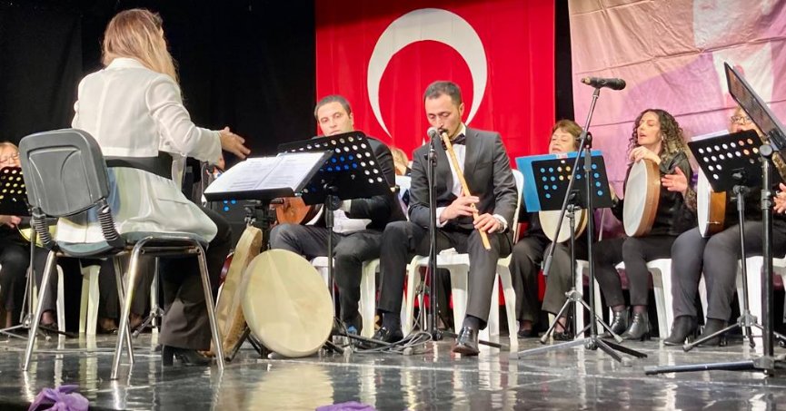 Kursiyerlerin konseri büyük beğeni topladı