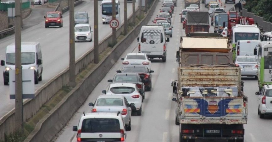 Kocaeli’de araç sayısı 480 bini geçti