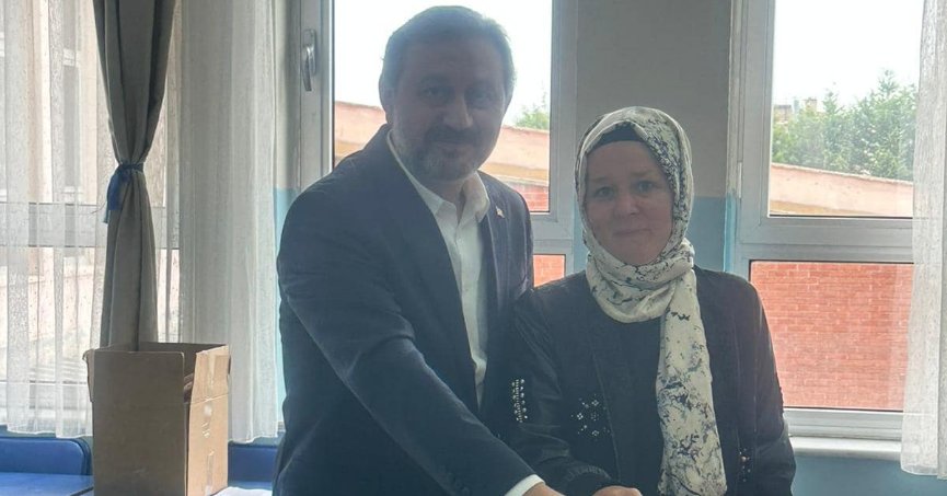 AK Parti Milletvekili Yılmaz oyunu kullandı