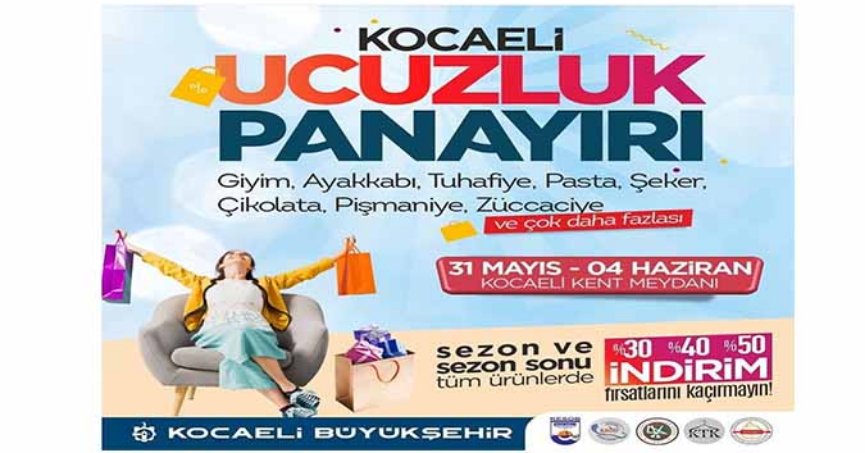 Kocaeli Ucuzluk Panayırı başlıyor