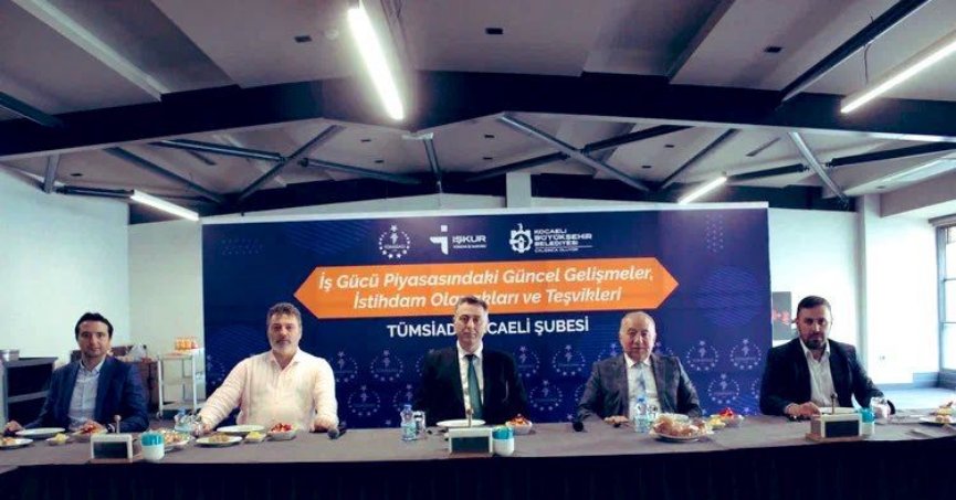 TÜMSİAD Kocaeli Şubesi’nde istihdam olanakları ele alındı