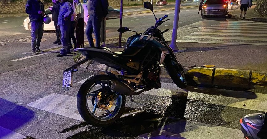 İki motosiklet çarpıştı: 2 yaralı