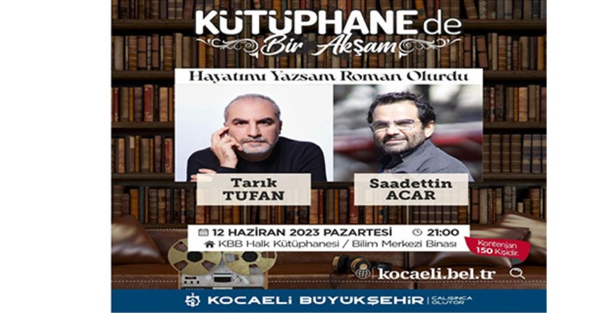 Saadettin Acar ve Tarık Tufan okurlarıyla buluşacak