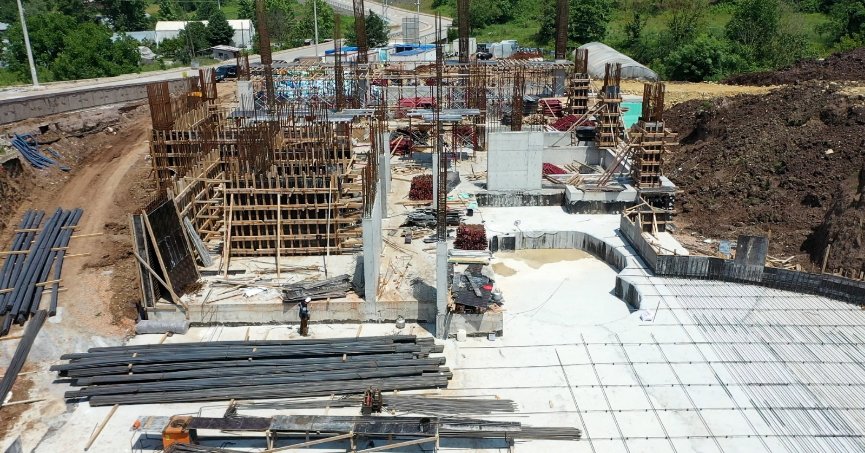 Başiskele Yeniköy Termal Tesisi yükseliyor