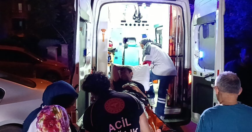 Husumetlisi tarafından tabanca ile vuruldu