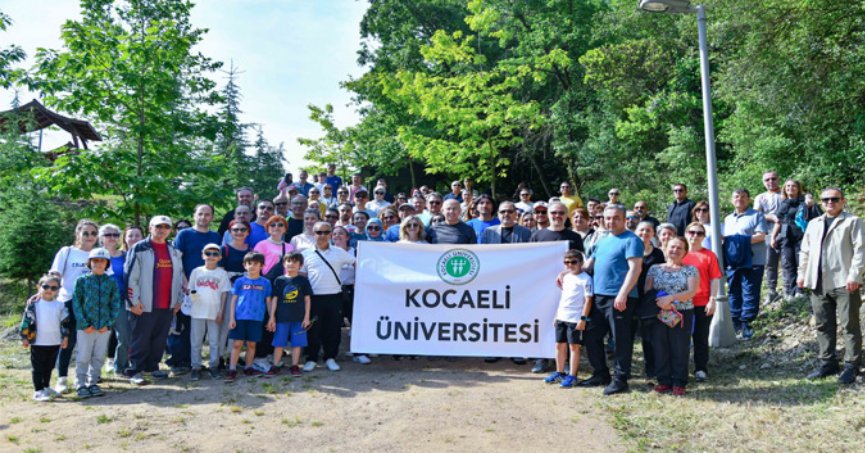 KOÜ sağlıklı yürüyüşte buluştu