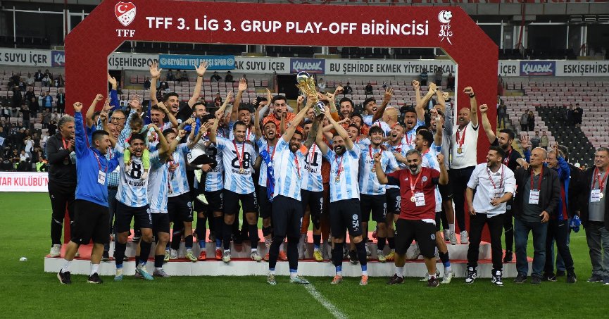 Beyoğlu ve Karaman, 2. Lig’e yükseldi