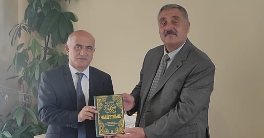 Erzurumlulardan Kaymakam Canbaba’ya ziyaret