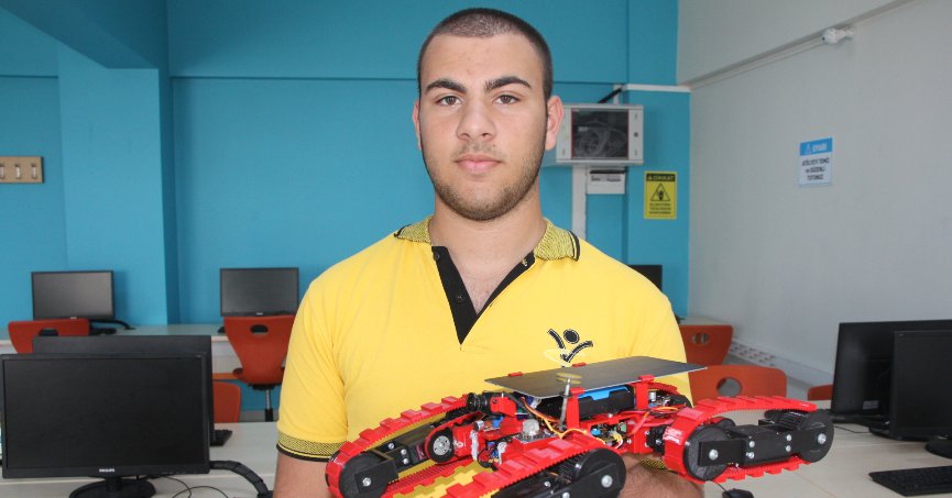 Kurtarma ekipleri için özel robot geliştirdiler