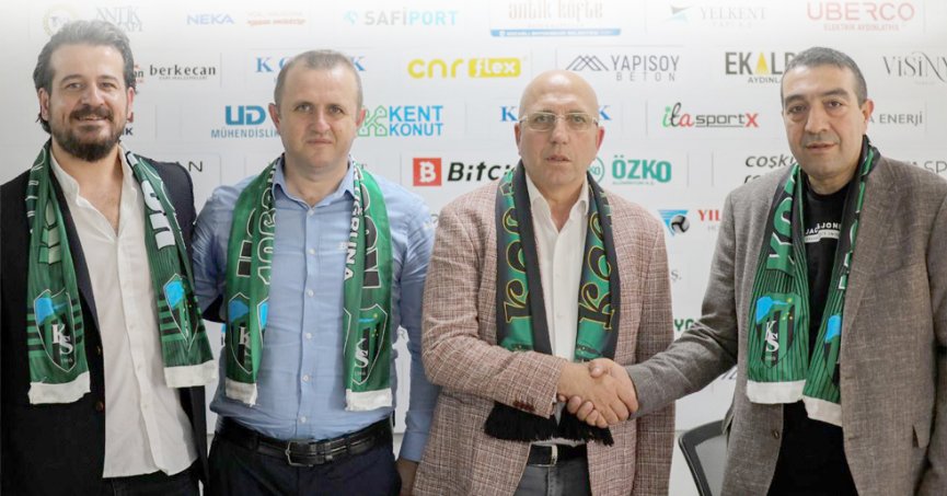 Kocaelispor’da yeni sponsorluk anlaşması