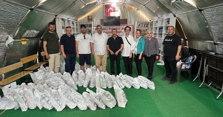 KOTO’nun çadırkentine bayram erken geldi