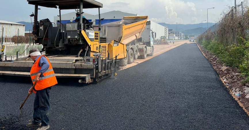 Ford Otosan fabrikası ile serbest bölge arasında yeni yan yol