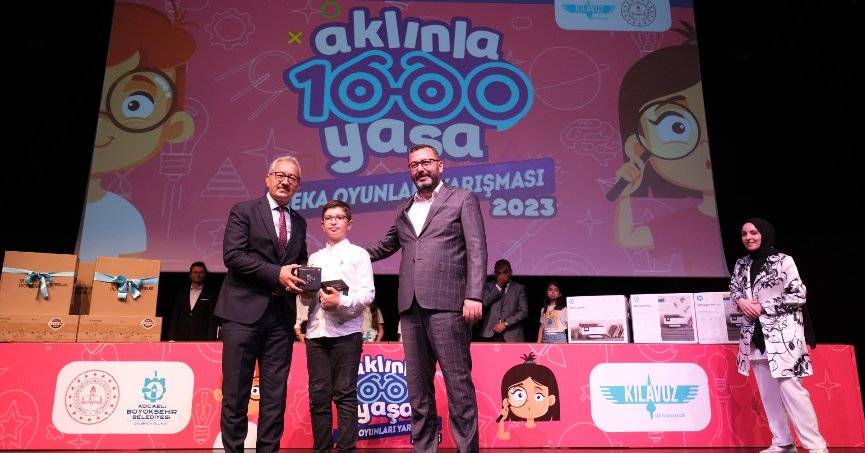 ‘Aklınla 1000 Yaşa’da ödüller sahiplerini buldu