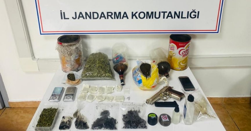 3 kilo 80 gram uyuşturucu ele geçirildi