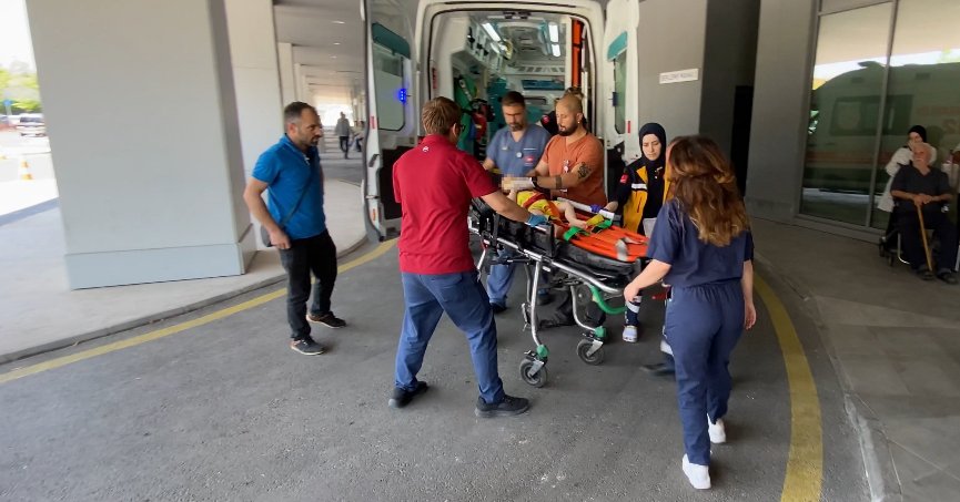 1 yaşındaki bebek  3. kattan düştü