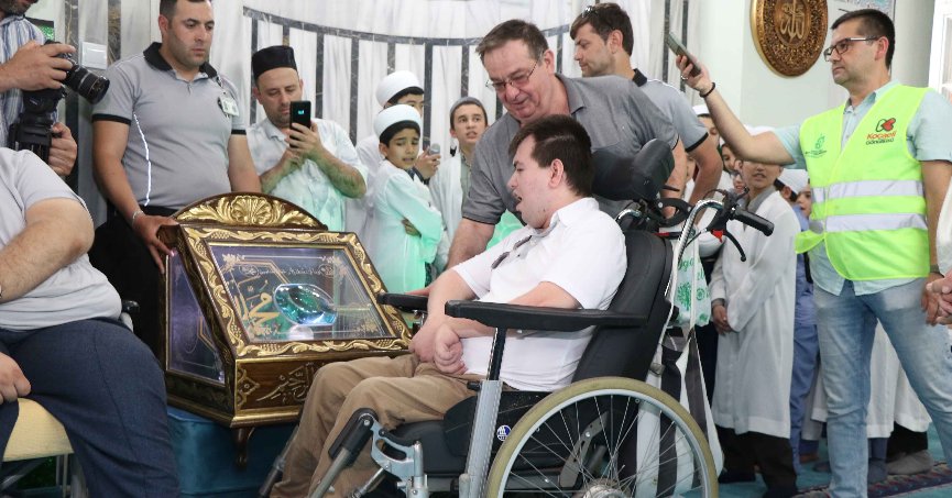 Sakal-ı Şerif’i görmenin  mutluluğunu yaşadılar