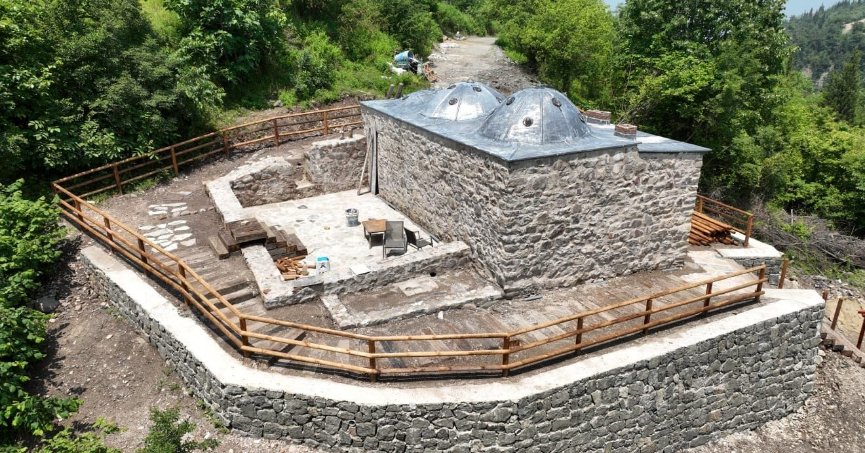 Tarihi hamam, eski ihtişamına kavuştu