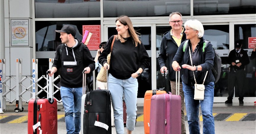 Antalya’da 2023 yılı  günlük turist giriş rekoru